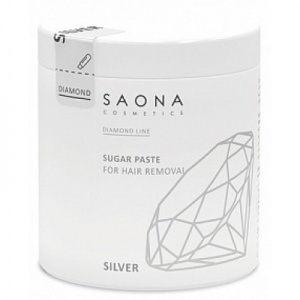 Купить Паста для шугаринга Silver (Мягкая) SAONA Cosmetics Diamond Line, 1000 гр по низкой цене. Доставка по России